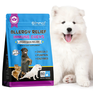 ALLERGY RELIEF IMMUNE CHEWS A ITCHY SKIN RELIEF FOR DOGS