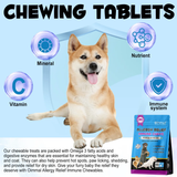 ALLERGY RELIEF IMMUNE CHEWS A ITCHY SKIN RELIEF FOR DOGS