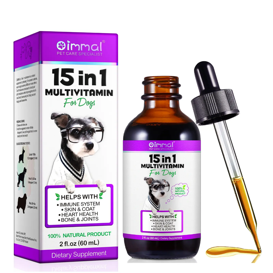 15 IN 1 MULTIVITAMINS LIQUID FOR DOGS