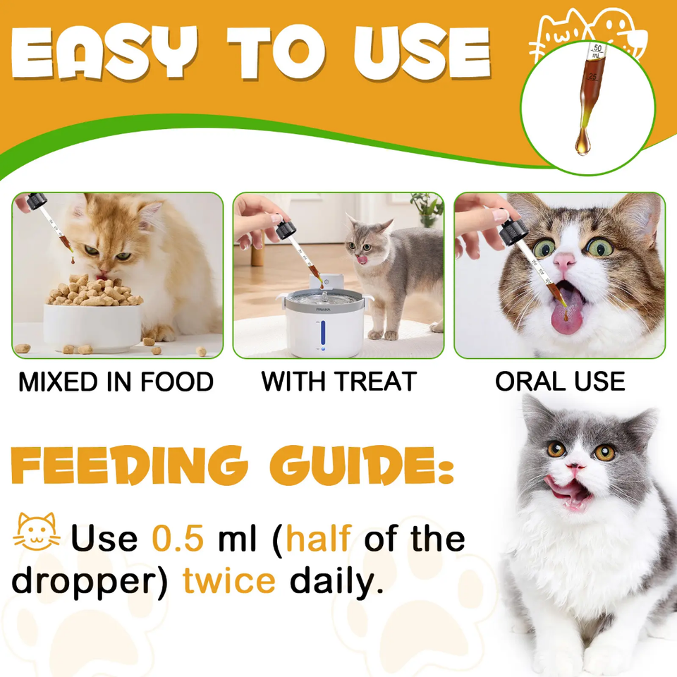 Allergy & Immune Support with Elderberry & Vitamin C for Cats