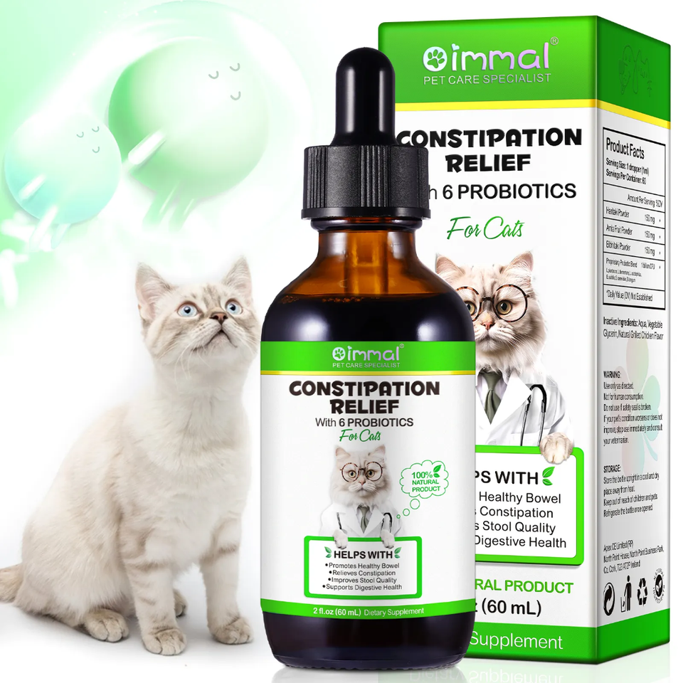 Constipation Relief and Digestive Support for Cats