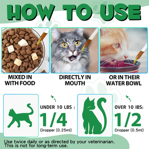 Herbal Dewormer with 6 Probiotics for Cats