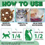 Herbal Dewormer with 6 Probiotics for Cats