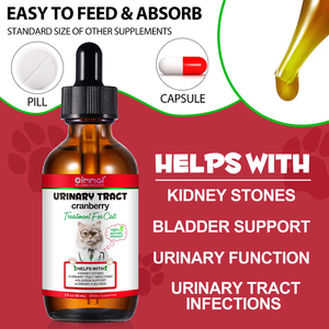Urinary Tract and Bladder Support with Cranberry for Cats