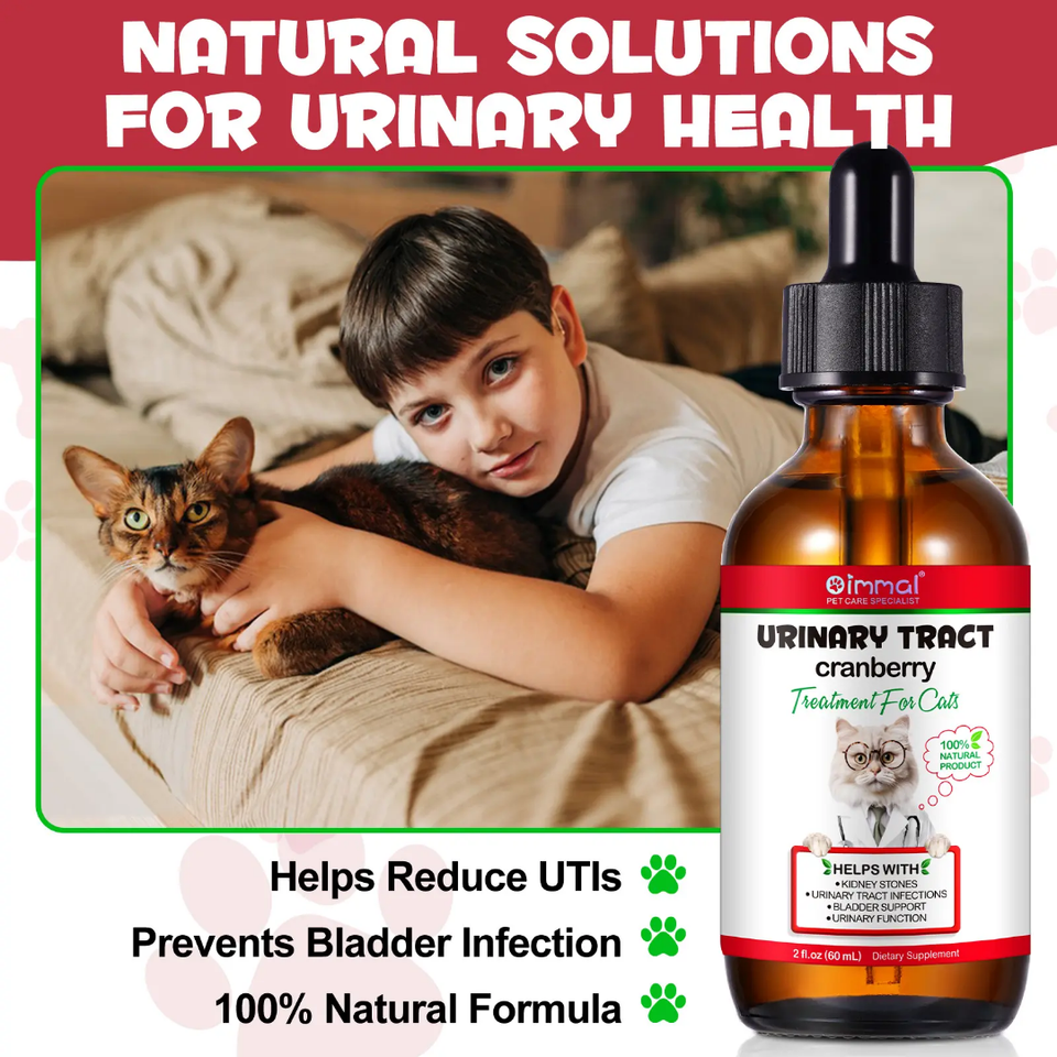 Urinary Tract and Bladder Support with Cranberry for Cats