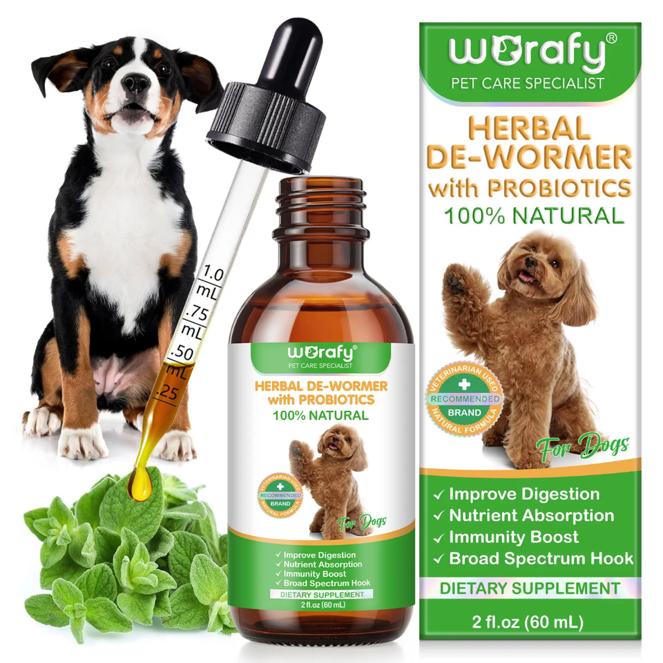 HERBAL DE-WORMER WITH PROBIOTICS FOR DOGS