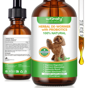 HERBAL DE-WORMER WITH PROBIOTICS FOR DOGS
