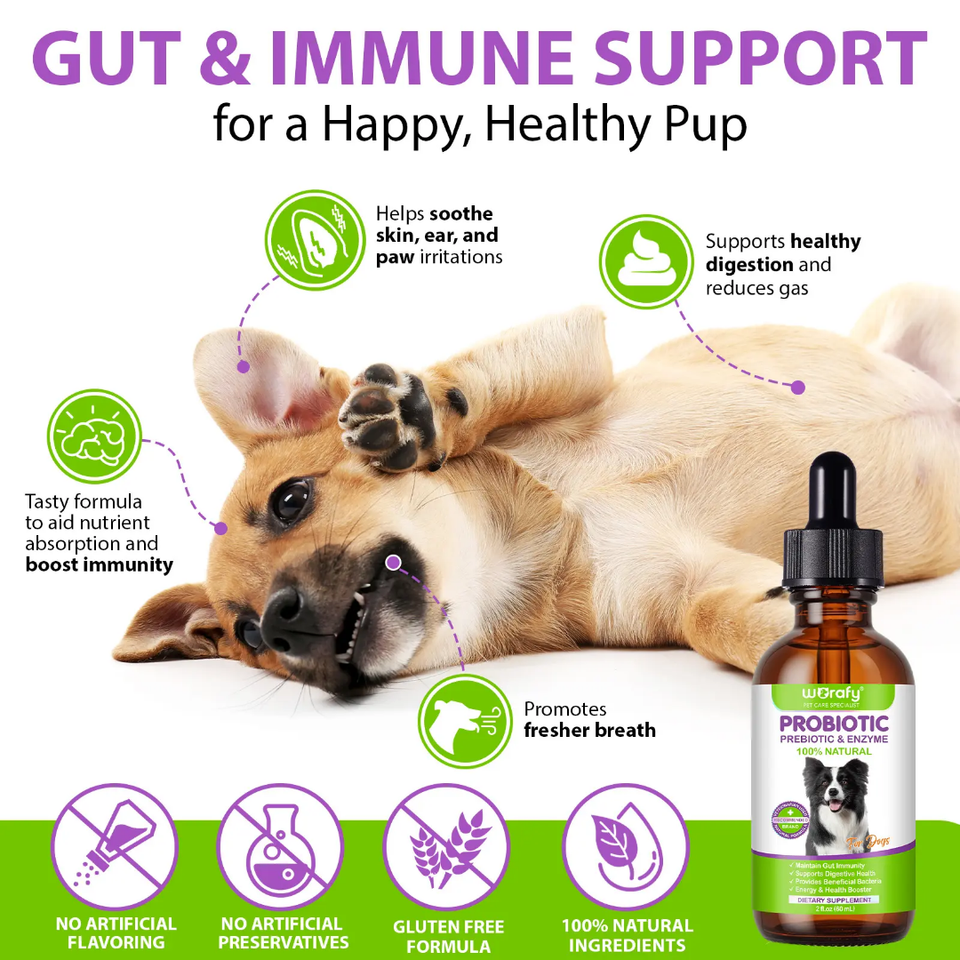 PRE & PROBIOTICS WITH ENZYME FOR DOGS