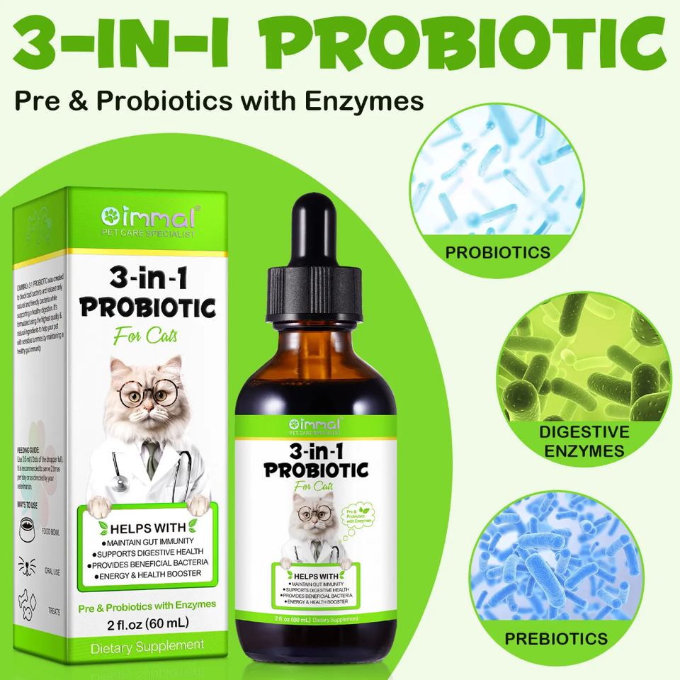 3 IN 1 PROBIOTIC FOR CATS