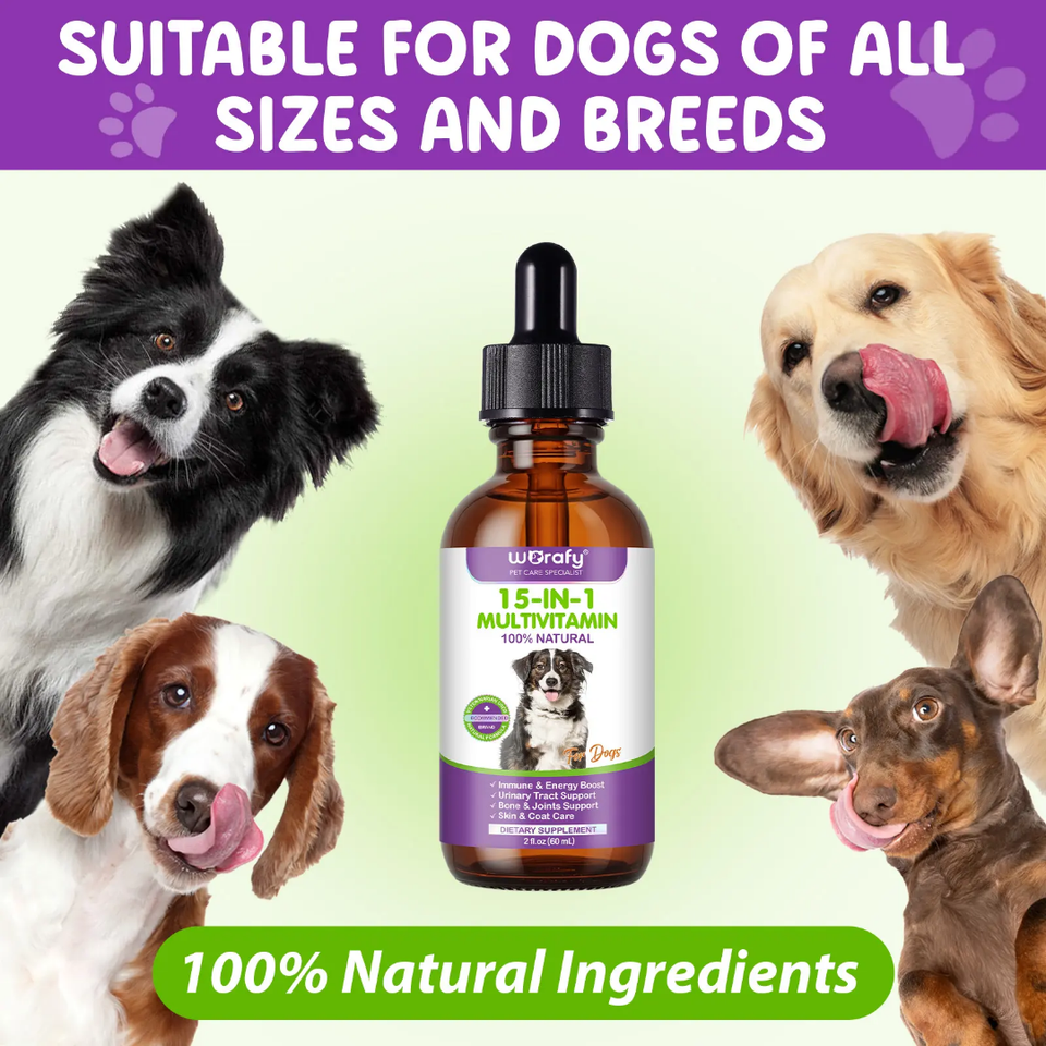 15 IN 1 MULTIVITAMINS FOR DOGS