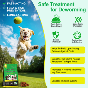 FLEA AND TICK PREVENTION CHEWS