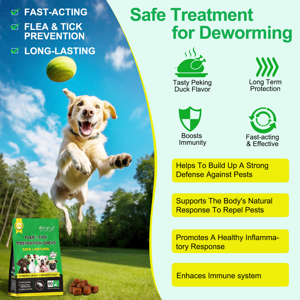 FLEA AND TICK PREVENTION CHEWS