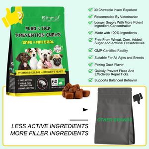 FLEA AND TICK PREVENTION CHEWS