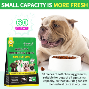 FLEA AND TICK PREVENTION CHEWS