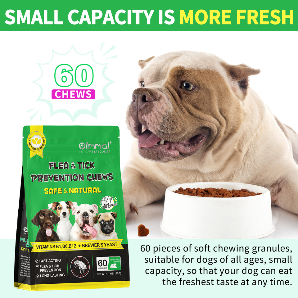FLEA AND TICK PREVENTION CHEWS