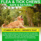 FLEA AND TICK PREVENTION CHEWS