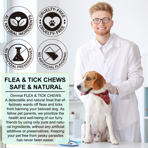 FLEA AND TICK PREVENTION CHEWS