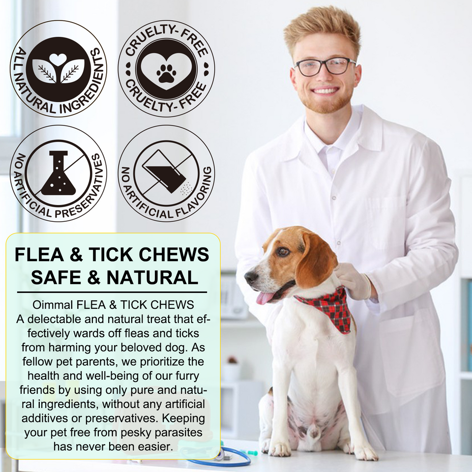FLEA AND TICK PREVENTION CHEWS