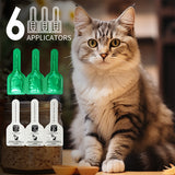 Ultimate Flea & Tick Spot-On solution for Cats (8+ Weeks, Over 1.5 lbs) WITH FREE 11 IN 1 MADRE CACAO SOAP