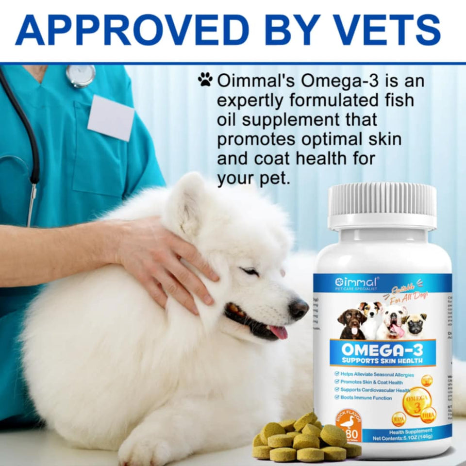 Omega-3 Chewable Tablets for Dogs