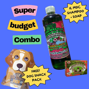 SUPER BUDGET COMBO WITH FREE DOG SNACK PACK