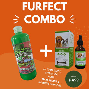 ✨ 1 Liter 10 in 1 MDC Shampoo + Itch Relief &amp; Immune Support Combo ✨
