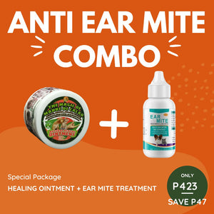 ANTI EAR MITE AND HOTSPOT FOR DOGS AND CATS