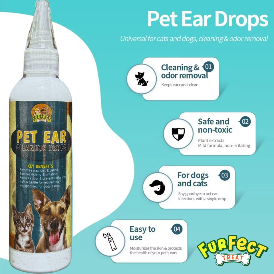 PET EAR CLEANING DROP