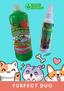 1LITER 10 IN 1 MADRE CACAO SHAMPOO PLUS PET ORAL CARE SPRAY