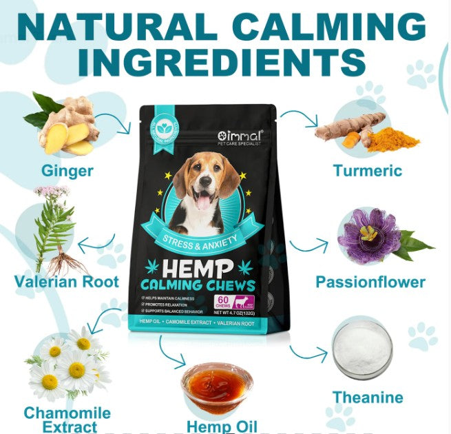 HEMP CALMING CHEWS FOR DOGS