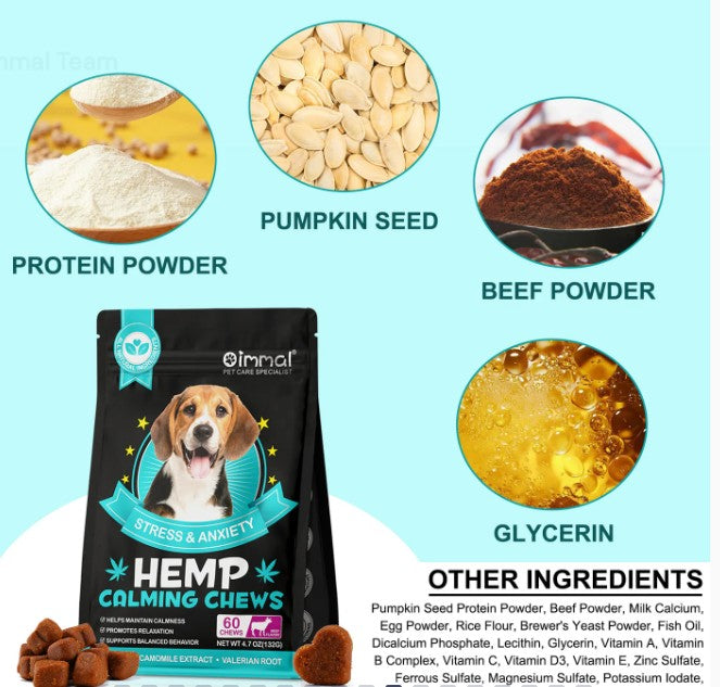 HEMP CALMING CHEWS FOR DOGS