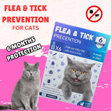 Ultimate Flea & Tick Spot-On solution for Cats (8+ Weeks, Over 1.5 lbs) WITH FREE 11 IN 1 MADRE CACAO SOAP