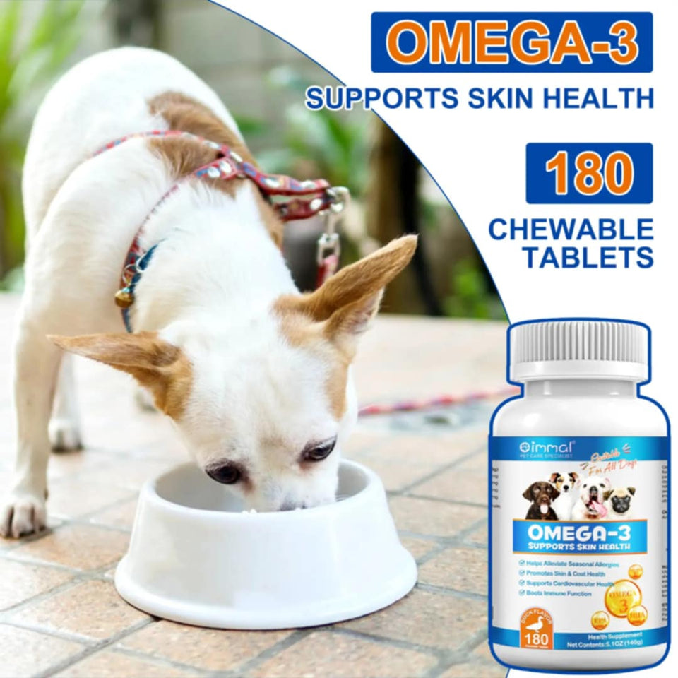Omega-3 Chewable Tablets for Dogs
